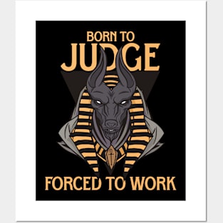 Funny Anubis Egyptian History Teacher Archeologist Posters and Art